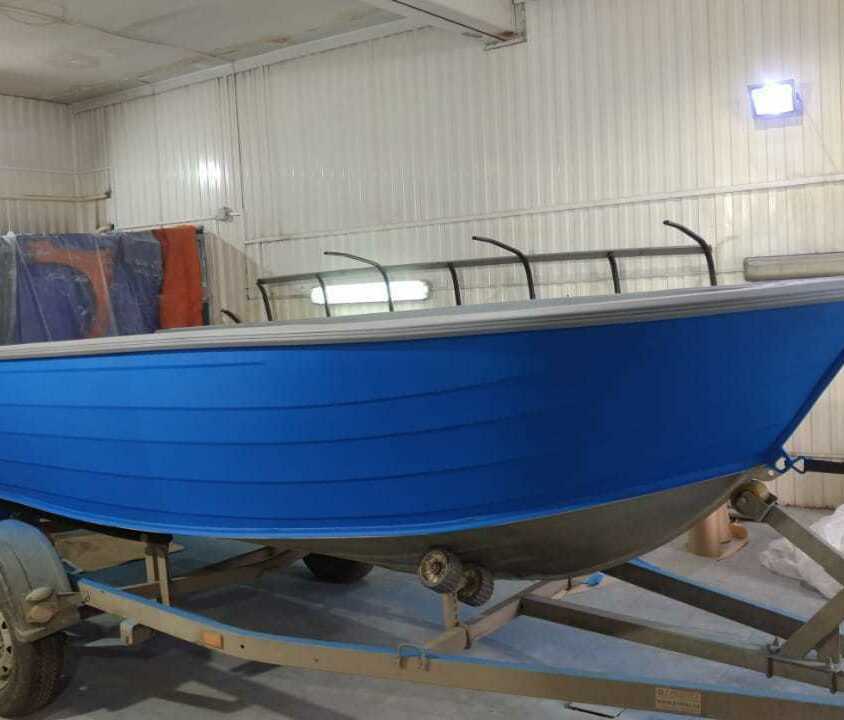 Покраска лодки Quintrex, фото 8